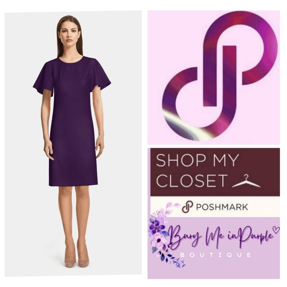 Kensie Dresses & Skirts - FLOUNCE SLEEVE DRESS